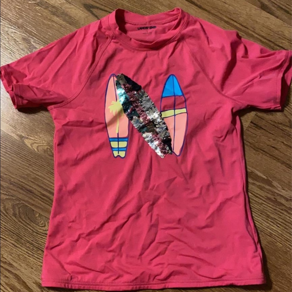 Lands End swim top size 14